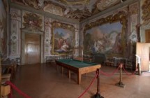 Gli interni di Villa Pisani