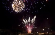 Fireworks nel mare di Santa Margherita