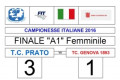 Tennis A1 femminile, il TC Prato nuovamente campione d’Italia