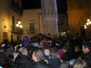 babbo natale in piazza-casarano