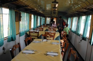 Locomotiva-punto ristoro in c.da San Nicola di Serra Pedace