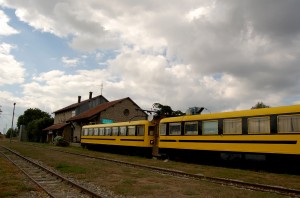 Locomotiva-punto ristoro in c.da San Nicola di Serra Pedace