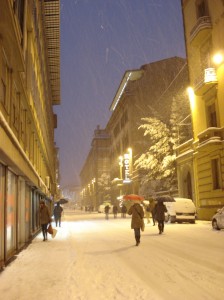 Neve a Firenze