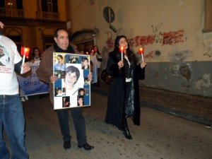 Fiaccolata per le vittime della strada