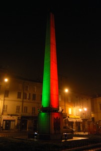 150°: not(t)e tricolore a Reggio Emilia