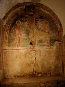 Chiesa S. Anna, scoperto affresco del ’300