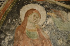 Chiesa S. Anna, scoperto affresco del ’300