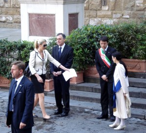 Il Presidente Napolitano a Firenze