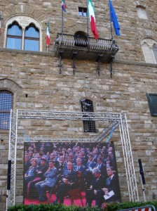 Il Presidente Napolitano a Firenze