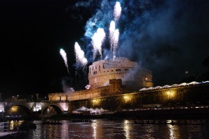 Estate romana lungo le sponde del Tevere