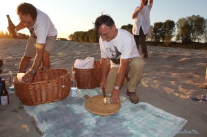 Shakespeare in love con torta fritta