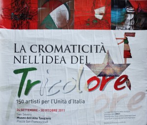 La cromaticità nell’idea del Tricolore