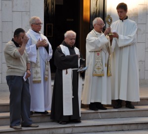 La processione di San Francesco del Santuario di San Matteo