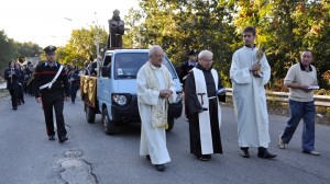 La processione di San Francesco del Santuario di San Matteo