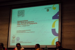 Inaugurazione del 200° Anno Accademico della Facoltà d’Ingegneria della “Federico II” di Napoli