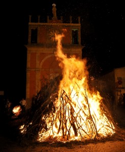 Festa patronale e falò di San Sebastiano