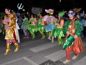 Mega sfilata della Notte Colorata