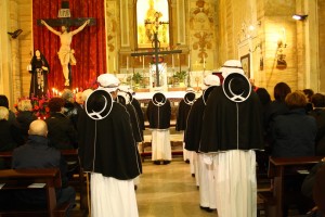 La Via Crucis nel centro storico