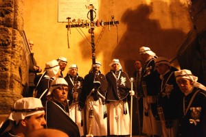 La Via Crucis nel centro storico