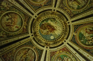 Los techos del Palazzo Farnese