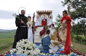 Traslazione in paese della Madonna di Serritella