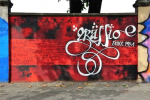 I graffiti di viale Caprilli