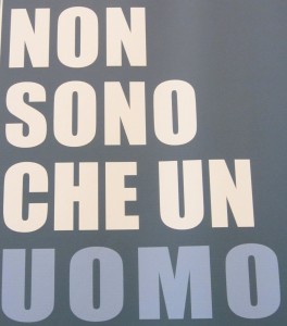 Non sono che un uomo