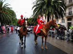 Cavalcata sarda 2012 - coppia a cavallo