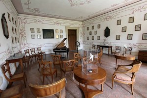 Gli interni di Villa Pisani
