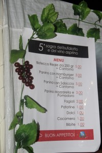 Sagra del bufalotto e del vino asprino