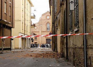 Il terremoto a Mirandola