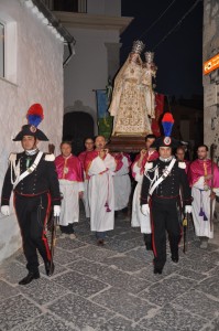 La processione della Madonna di Valleverde