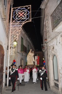 La processione della Madonna di Valleverde