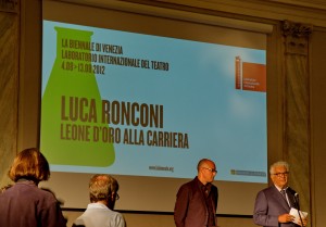 Luca Ronconi, Leone d’oro alla carriera