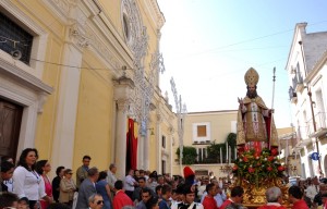 Culto e processione di San Severo vescovo