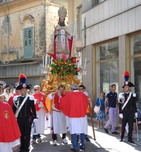 Culto e processione di San Severo vescovo