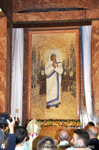 In memoria della visita di Madre Teresa di Calcutta