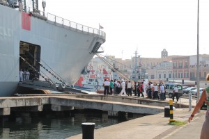 Visita alla nave San Marco