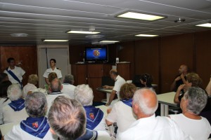 Visita alla nave San Marco