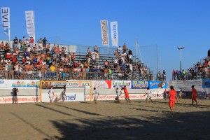 Euro beach soccer in terra pontina