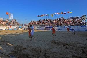 Euro beach soccer in terra pontina