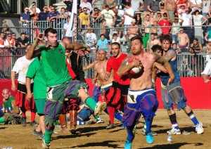 Calcio Storico Fiorentino semifinali 2013