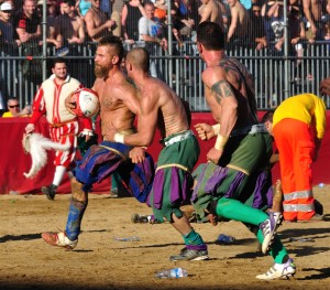 Calcio Storico Fiorentino semifinali 2013