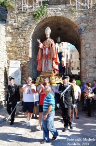 La processione a mare del patrono San Basso