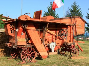 Antica battitura del grano