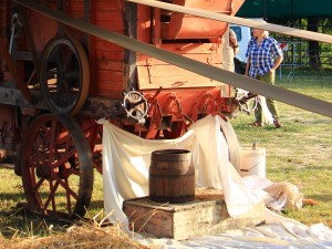 Antica battitura del grano