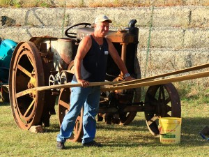 Antica battitura del grano