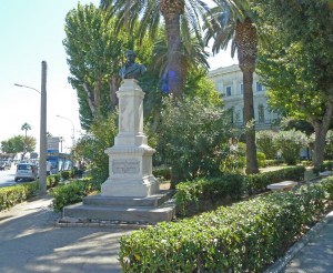 Il busto bronzeo di Giuseppe Massari