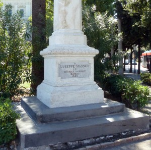 Il busto bronzeo di Giuseppe Massari