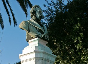 Il busto bronzeo di Giuseppe Massari